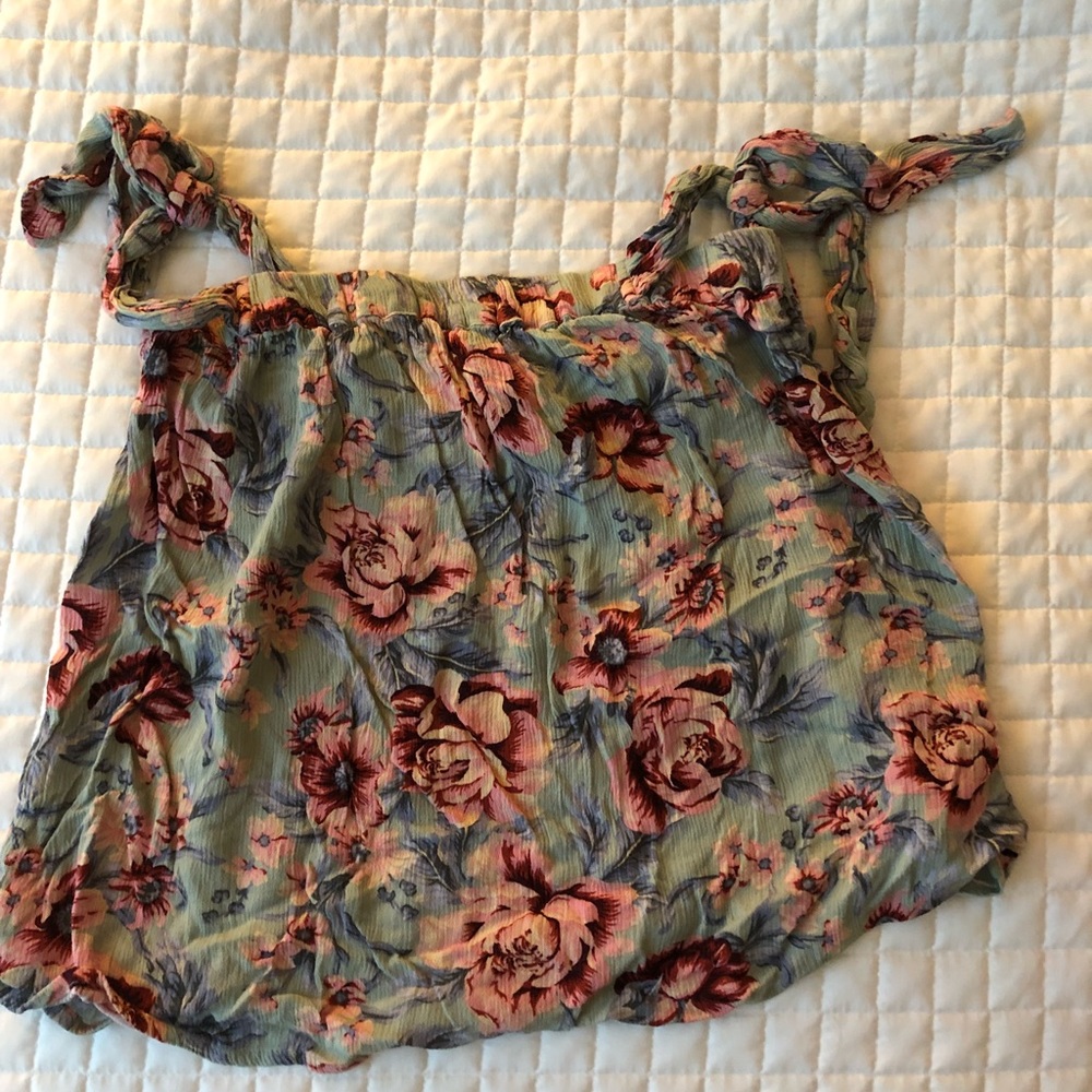 flowy tube top